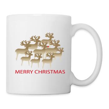 Christmas Reindeer - Mug - white - Right