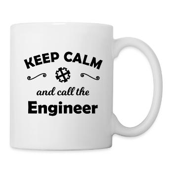 L’ingénieur - Mug blanc - blanc - Droite