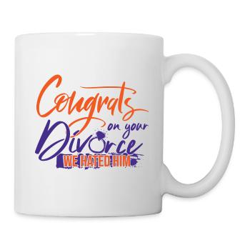 Congrats On Your Divorce - Mug - white - Right
