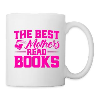 The best mothers read books Read the book Gift - Mug - white - Right