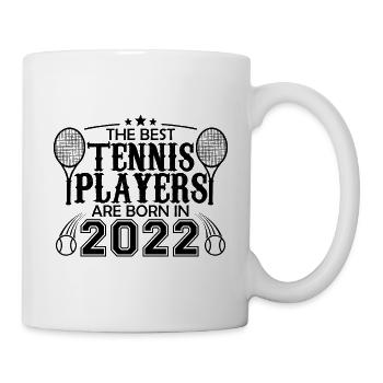 2022 tennis joueur cadeau joueur de tennis 2022 - Mug blanc - blanc - Droite
