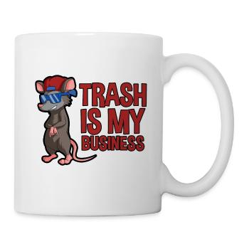 Opossum Design für Possum Fans und Opossum Fans - Tasse - Weiß - Rechts