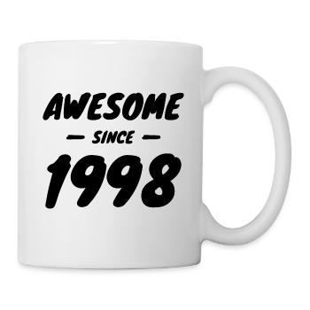 1998 Vintage Awesome Since 1998 Gift idea - Mug - white - Right