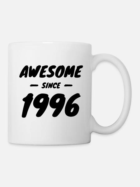 Millésime 1996 Génial depuis 1996 Idée cadeau - Mug blanc - blanc