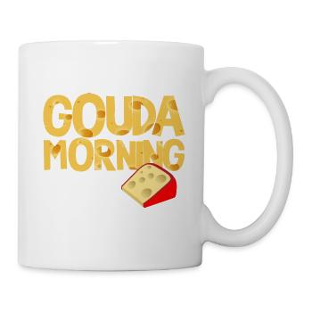 Gouda-Liebhaber für geräucherten Gouda - Tasse - Weiß - Rechts