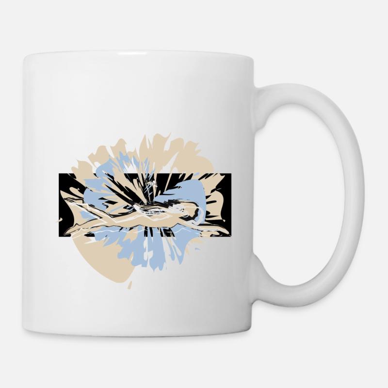 Design parfait pour votre tenue de bain - Mug blanc - blanc