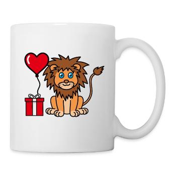 Leo - Gift Idea - Valentine's Day 2023 Gift - Mug - white - Right