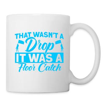 Ce n’était pas une chute, c’était un piège au sol Fahnenw - Mug blanc - blanc - Droite