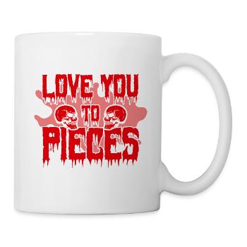 Slasher Film Horror Movie Creepy Movies Gift - Mug - white - Right