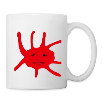 Monsterchen - Tasse - Weiß - Rechts
