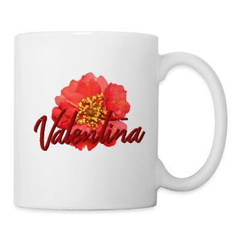 Valentina - Tasse - Weiß - Rechts