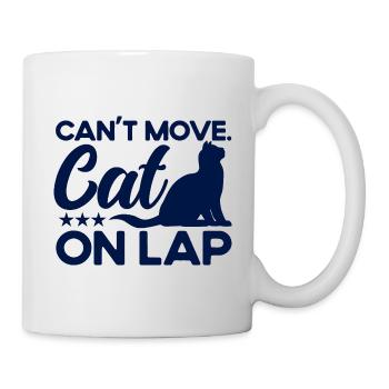 Katzeneltern Katze Katzenmama Geschenk - Tasse - Weiß - Rechts