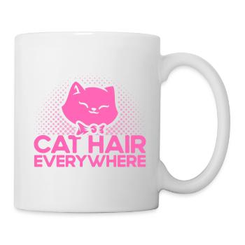 Katzen Sprüche Katzen Liebhaber Katzeneltern Gesch - Tasse - Weiß - Rechts