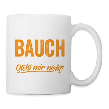 Waschbrettbauch hatte ich schon - Tasse - Weiß - Rechts