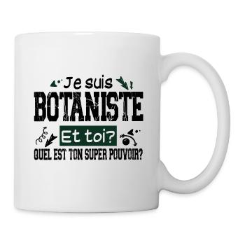 Botaniste Botanique Homme Cadeau Jardinier Jardin - Mug blanc - blanc - Droite