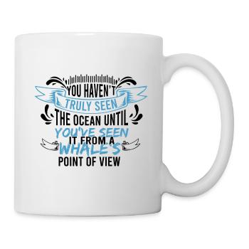 Conception de bélugas pour mammifères marins et orques - Mug blanc - blanc - Droite