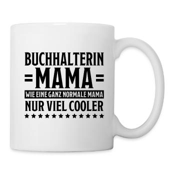 Buchhalterin Spruch Finanzen Buchhalterin Geschenk - Tasse - Weiß - Rechts