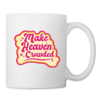 Faites du ciel une Écriture biblique bondée Jésus - Mug blanc - blanc - Droite