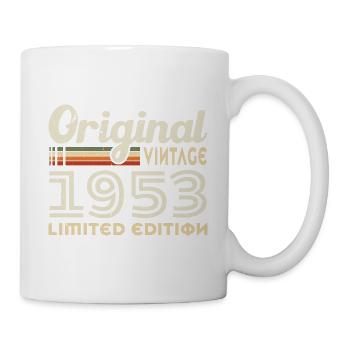 Original 1953 Vintage Birthday Gift - Mug - white - Right