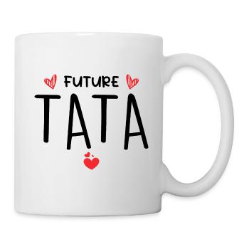 Future Tata Cadeau Pour Une Future Tante - Mug blanc - blanc - Droite