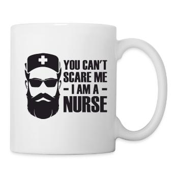 You Can't Scare Me I Am A Nurse - - Tasse - Weiß - Rechts