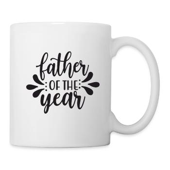 Vater des Jahres - Father of the Year - Tasse - Weiß - Rechts