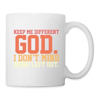 Croyant chrétien religieux Gardez-moi différent - Mug blanc - blanc - Droite