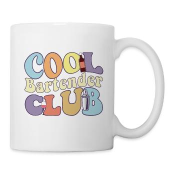 Cool Bartender Club Bartending Mixologist Team - Tasse - Weiß - Rechts