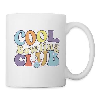Cool Bowling Club Bowler Team Bowling Alley Player - Tasse - Weiß - Rechts