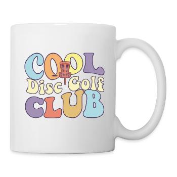 Cool Disc Golf Club Frisbee Player Team Stupid - Mug - white - Right