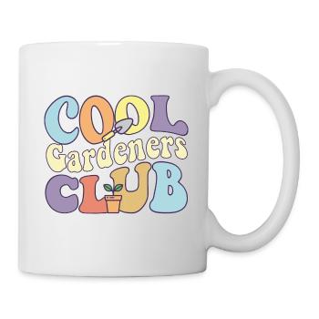 Cool Gardeners Club Landscaper Garden Gangster - Tasse - Weiß - Rechts