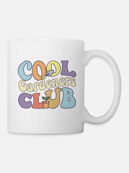 Cool Gardeners Club Landscaper Garden Gangster - Tasse - Weiß