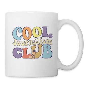 Rédacteur de l’équipe de journalistes du Cool Journalism Club - Mug blanc - blanc - Droite