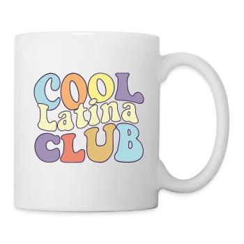 Cool Latina Club Latina Power Hispanic Heritage - Mug - white - Right