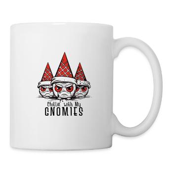 Cillin avec mes Gnomies Nains Gnomes Noël - Mug blanc - blanc - Droite
