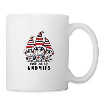 Cillin avec mes Gnomies Nains Gnomes Noël - Mug blanc - blanc - Droite