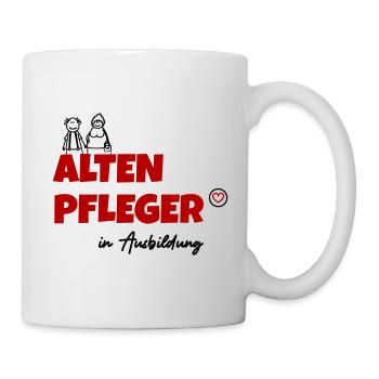 Altenpfleger in Ausbildung - Tasse - Weiß - Rechts