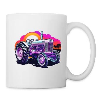 Tractor / Agriculture / Farmer / Field Work - Mug - white - Right