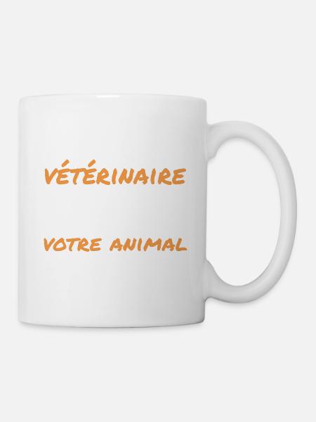 Vétérinaire Cadeau Humour - Mug blanc - blanc
