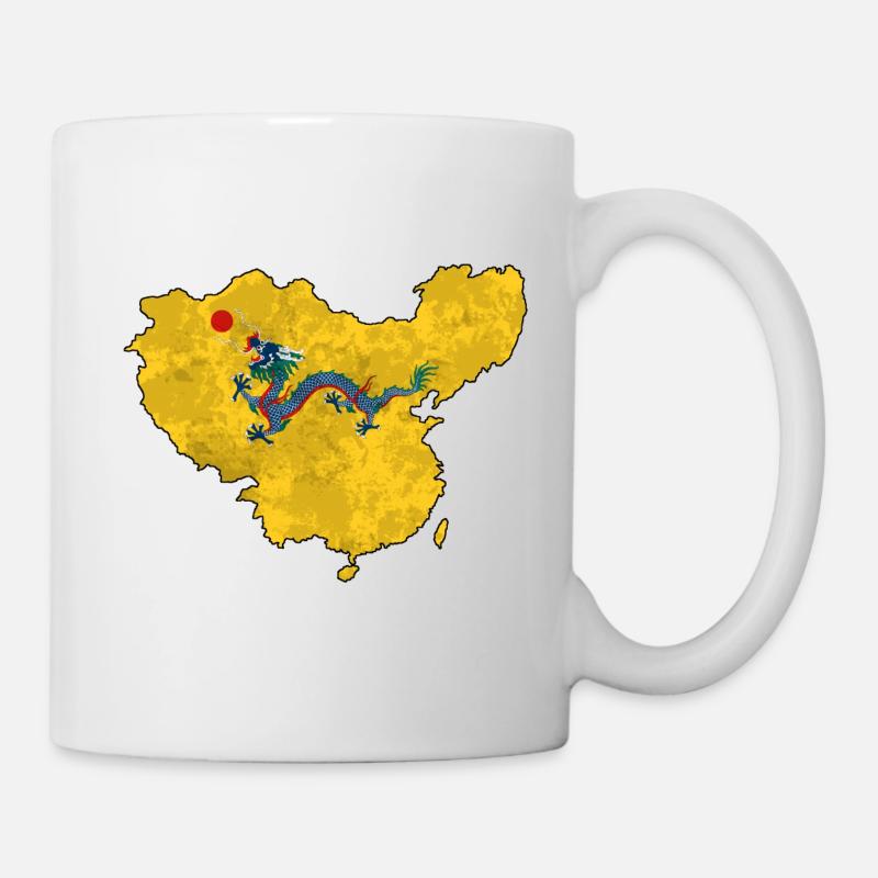 Qing Dynastie - Tasse - Weiß