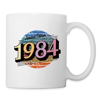 1984 40eme Anniversaire Cadeau Drole 40 Ans - Mug blanc - blanc - Droite