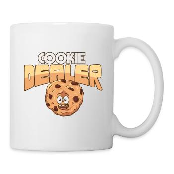 Girl Scout Troop Chef Cookie Dealer Cookie maman - Mug blanc - blanc - Droite