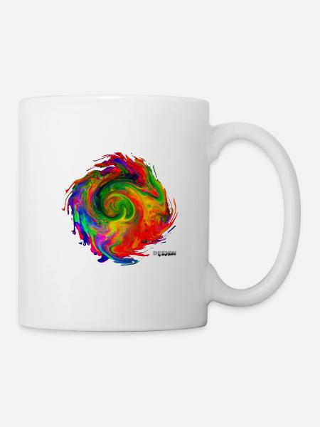 "Tornado2.4" by Acryl Galerie & Design - Tasse - Weiß