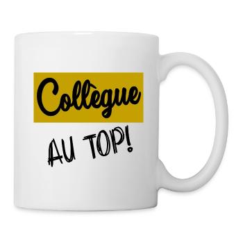 RETRAITE. RETRAITE. RETRAITEE. SENIOR. MAMIE. PAPY - Mug blanc - blanc - Droite