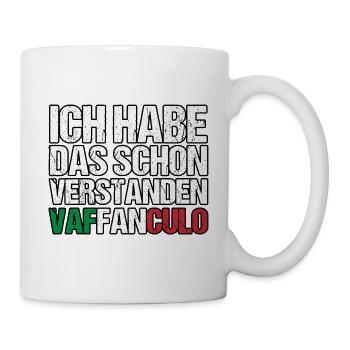 Italie Vaffanculo italien - Mug blanc - blanc - Droite