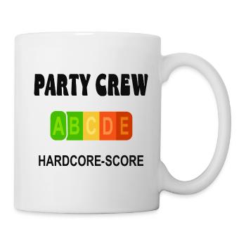 Équipe de fête - Mug blanc - blanc - Droite