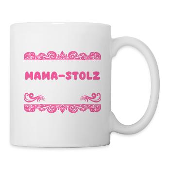 Maman de 2 enfants - Mug blanc - blanc - Droite