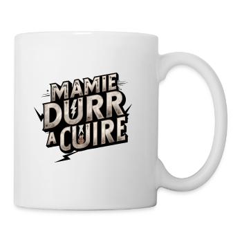 mamie dur a cuire - Mug blanc - blanc - Droite