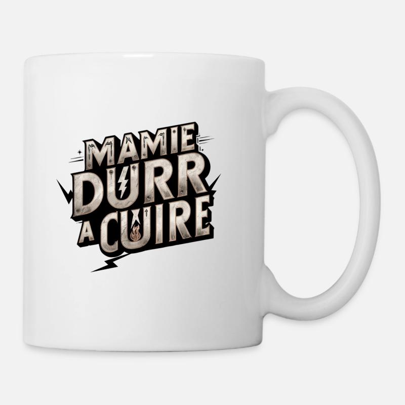 mamie dur a cuire - Mug blanc - blanc