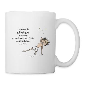 Santé Physique - Tasse - Weiß - Rechts